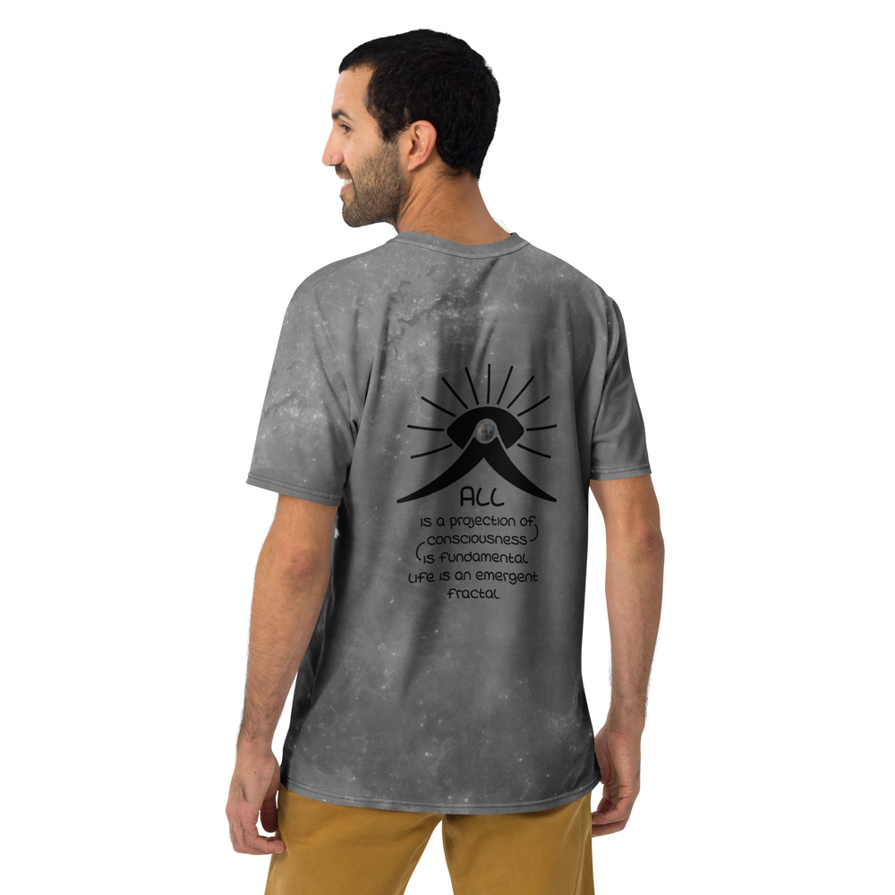 moon rock shirt men model back