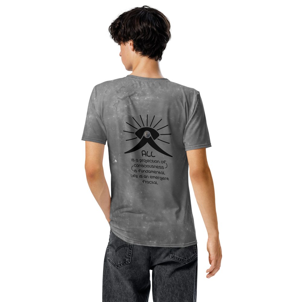 moon rock shirt men model back