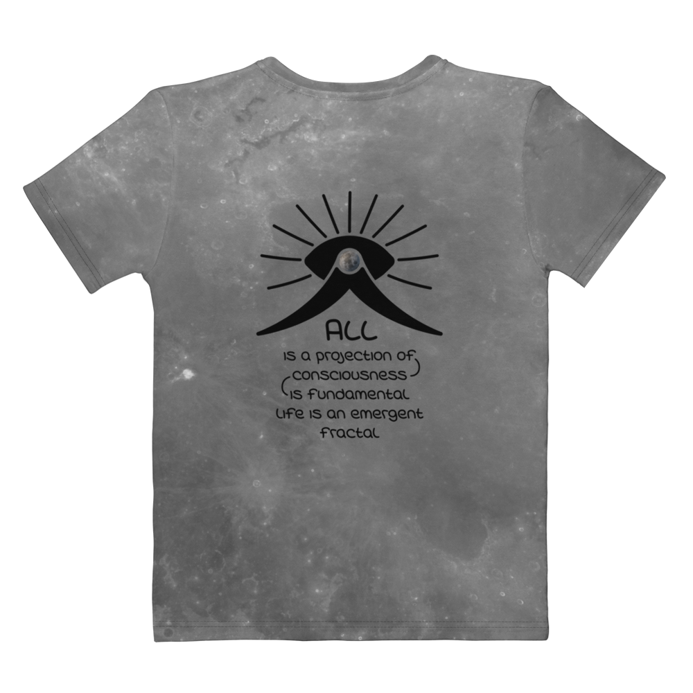 moon rock shirt women back